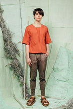 Load image into Gallery viewer, Smart Casual, Relaxed, Orange, Men&#39;s Top