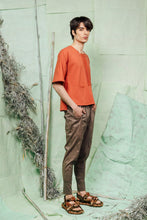 Load image into Gallery viewer, Aperol Tan, Uni-sex. Summer, Flared, Knit Top 