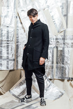 Load image into Gallery viewer, unisex menswear black coat