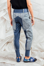 Load image into Gallery viewer, SL25 ENZI SLIM LINE PANTS - DENIM RESORT STRIPE