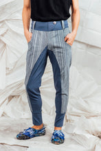 Load image into Gallery viewer, SL25 ENZI SLIM LINE PANTS - DENIM RESORT STRIPE