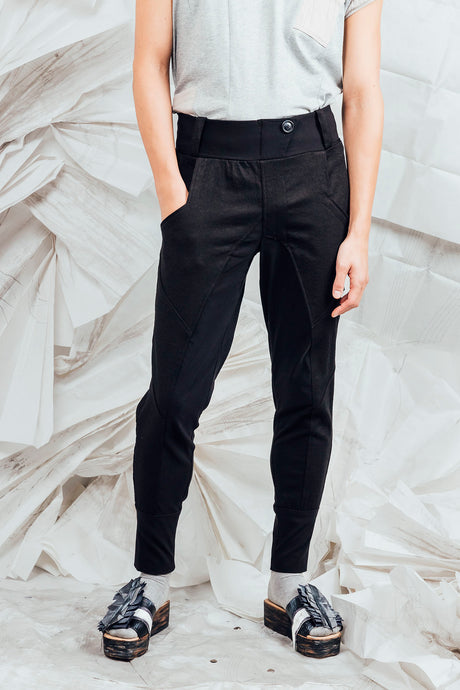 SL25 ENZI SLIM LINE PANTS - OBSIDIAN FLORA