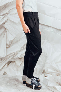 SL25 ENZI SLIM LINE PANTS - OBSIDIAN FLORA