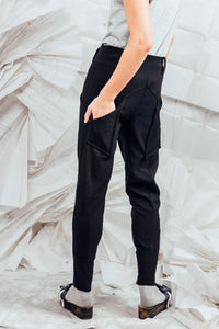 SL25 ENZI SLIM LINE PANTS - OBSIDIAN FLORA