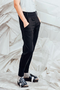 SL25 ENZI SLIM LINE PANTS - OBSIDIAN FLORA