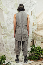 Load image into Gallery viewer, SL24 FIYAN APRON TIE VEST - RIVERSTONE CHECK