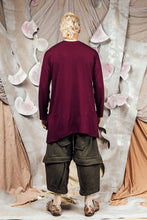 Load image into Gallery viewer, AW26 GIAN LONG SLEEVE POCKET TOP - MERLOT
