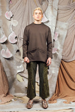 Load image into Gallery viewer, AW26 GIAN LONG SLEEVE POCKET TOP - OLIVE KHAKI