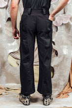 Load image into Gallery viewer, AW26 IDRIS FLARE ZIP PANTS - OBSIDIAN