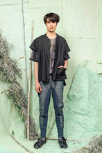 Load image into Gallery viewer, SL26 MANI CONVERTIBLE SQUARE TOP - CHARCOAL MARLE