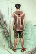 Load image into Gallery viewer, SL26 MANI CONVERTIBLE SQUARE TOP - KHAKI SALMON