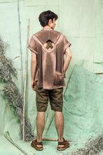 Load image into Gallery viewer, SL26 MANI CONVERTIBLE SQUARE TOP - KHAKI SALMON