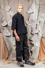 Load image into Gallery viewer, AW26 MAREN BOXY SHIRT JACKET - OBSIDIAN