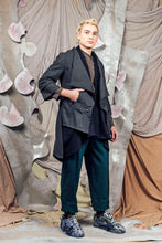 Load image into Gallery viewer, AW26 MASARO DETACHABLE JACKET - CHARCOAL TWILL