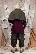 Load image into Gallery viewer, AW26 MASARO DETACHABLE JACKET - FOREST CHEVRON