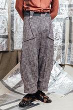 Load image into Gallery viewer, Menswear Cotton Tweed Wide Leg Pants