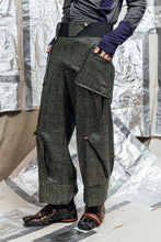 Load image into Gallery viewer, Unisex Menswear Italian Wool Wide Leg Pants