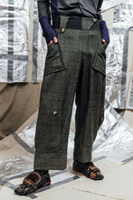 Load image into Gallery viewer, Italian Wool Tailored Wide Leg Pants