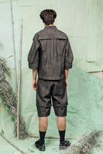 Load image into Gallery viewer, SL26 RENZO KIMONO ZIP JACKET - CHARCOAL