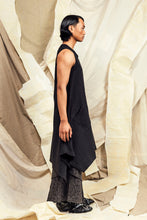 Load image into Gallery viewer, SL27 SAKASA  REVERSIBLE TUNIC DRESS - ONYX SLUB