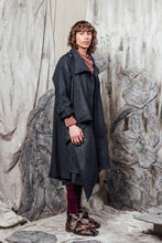 Load image into Gallery viewer, AW24 THORNE DRAPE TRENCH - CHARCOAL FLECK