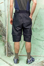 Load image into Gallery viewer, SL26 TOMIS OVERALL SHORTS - DEEP DENIM