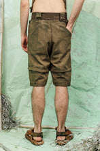 Load image into Gallery viewer, SL26 TOMIS OVERALL SHORTS - ARMY BRUSHSTROKE
