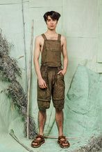 Load image into Gallery viewer, SL26 TOMIS OVERALL TOP - ARMY BRUSHSTROKE