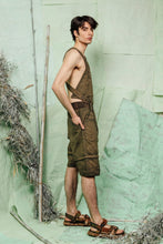 Load image into Gallery viewer, SL26 TOMIS OVERALL TOP - ARMY BRUSHSTROKE