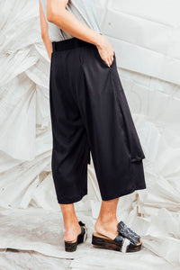 SL25 TORHI WIDE LEG PANTS - OBSIDIAN RIB