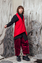 Load image into Gallery viewer, AW24 UZURI ZIP VEST - CARDINAL