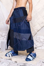 Load image into Gallery viewer, RS25 TAHNI ZERO WASTE SKIRT - ARTISAN DENIM