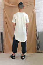 Load image into Gallery viewer, Men&#39;s Cream Marle Cotton Viscose Jersey Tee