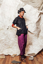 Load image into Gallery viewer, unisex paneled onyx wool top