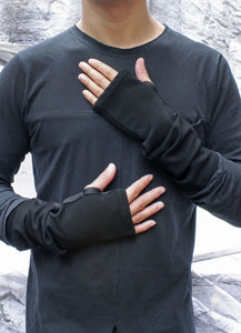 Unisex ingerless gloves 