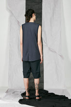 Load image into Gallery viewer, Men&#39;s Organic Cotton and Tencel  Sleeveless Shirt