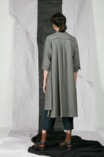 Load image into Gallery viewer, Ethically Melbourne Made Unisex Linen Shirt Jacket