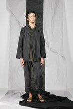 Load image into Gallery viewer, Italian Wool Suiting Unisex Kimono Zip Jacket