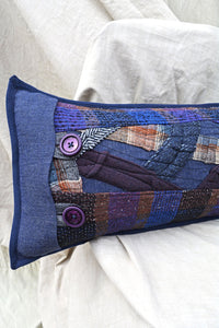 Italian Wool Artisan Applique Cushion