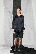 Load image into Gallery viewer, Tencel Cupro Linen Women&#39;s Unisex Kimono Zip Jacket
